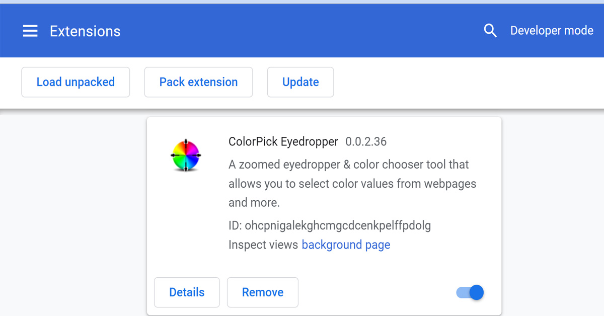 How To Use ColorPick Eyedropper Chrome Extension TechBlogGuru 2023   ColorPick Extension 