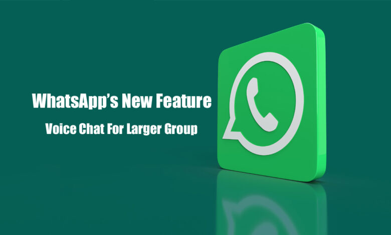 WhatsApp New Feature for voice chatting