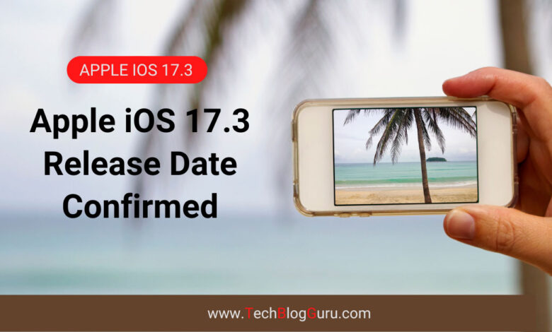 Apple iOS 17.3 Release Date