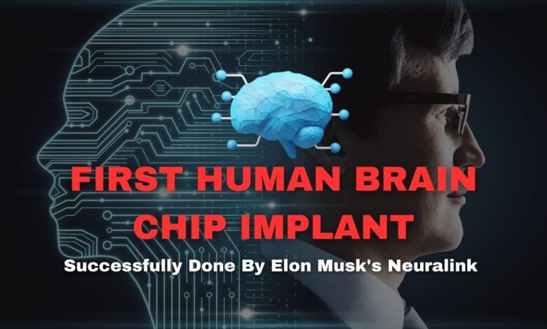 First Human Brain Chip Implant