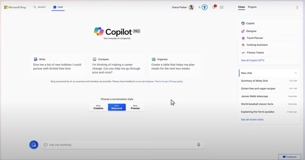 Microsoft Copilot Pro