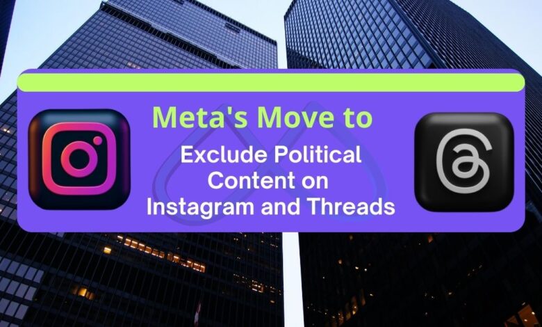 Political Content on Instagram and Threads