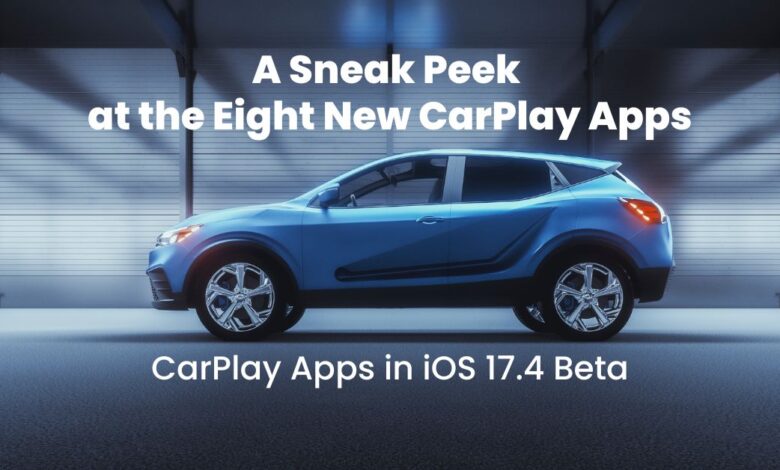 CarPlay Apps in iOS 17.4 Beta