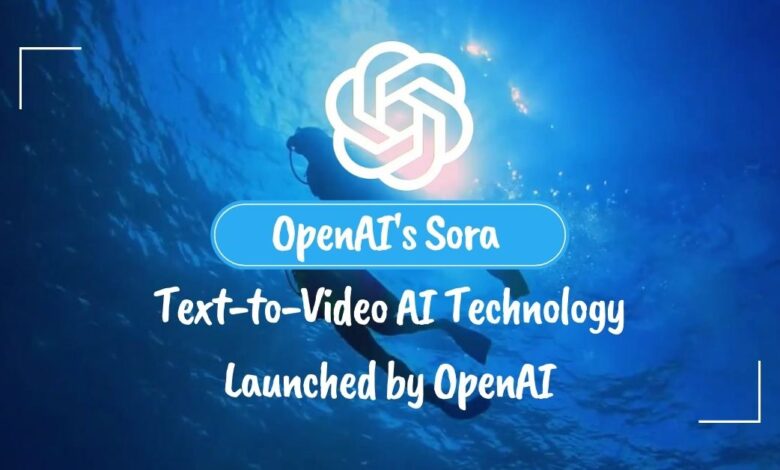 OpenAI's Sora Text-to-Video AI