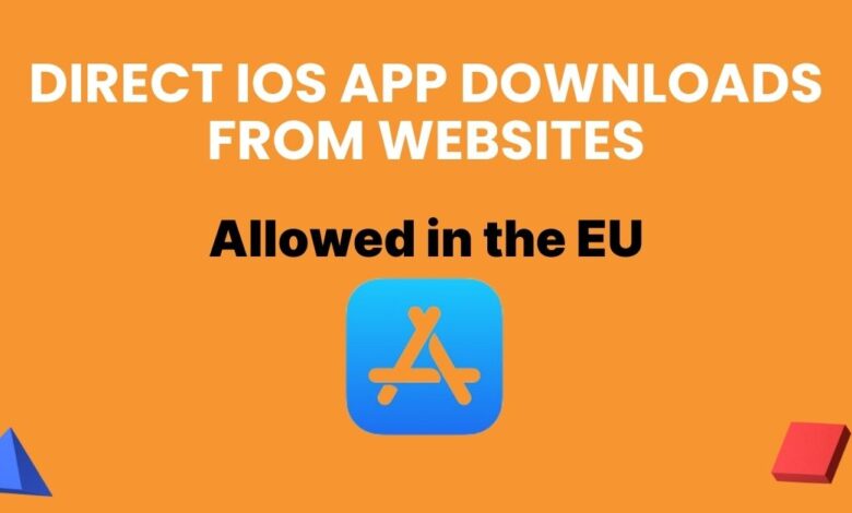 Direct iOS app downloads