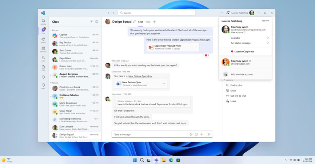 Microsoft Teams Combined App