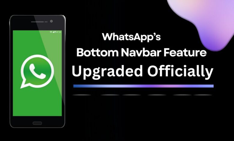 WhatsApp Bottom Navbar Feature
